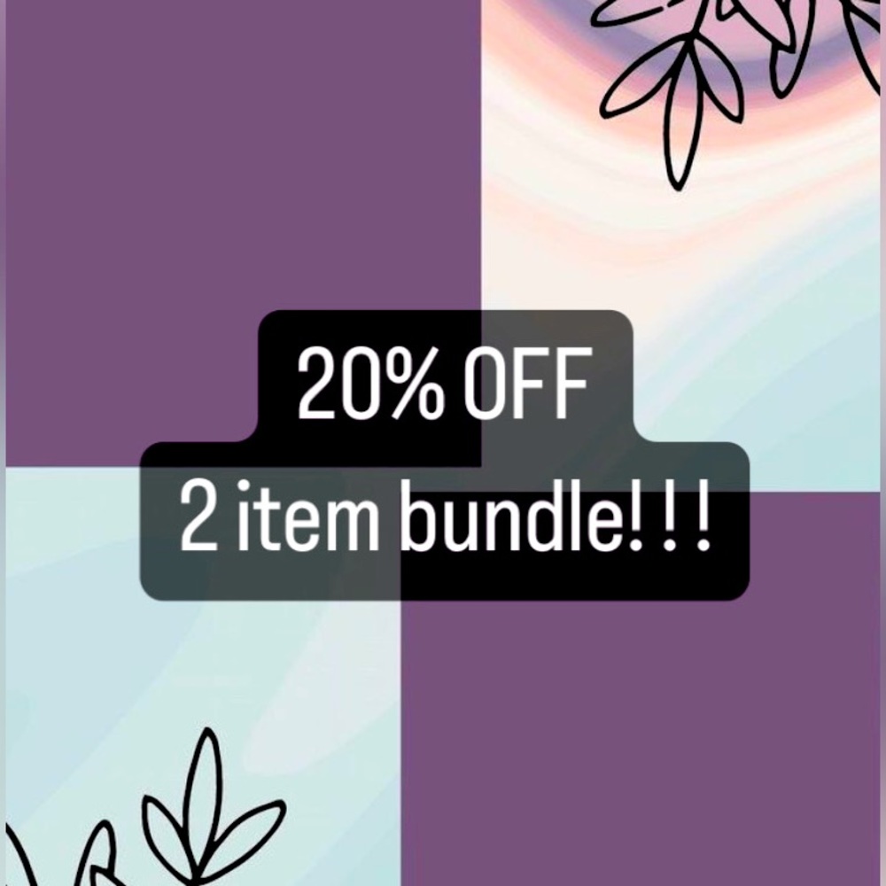 ✨20% OFF on top of discounted prices!!✨